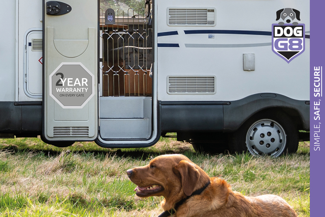 Secure Dog Gate for Motorhomes & Caravan